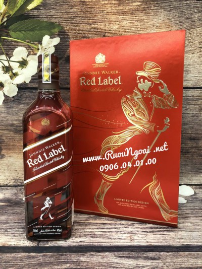 Rượu Johnnie Walker Red Label - Hộp Quà 2019