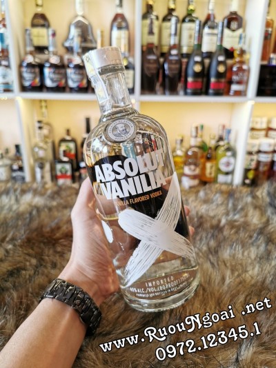 Rượu Vodka Absolut Vanilia